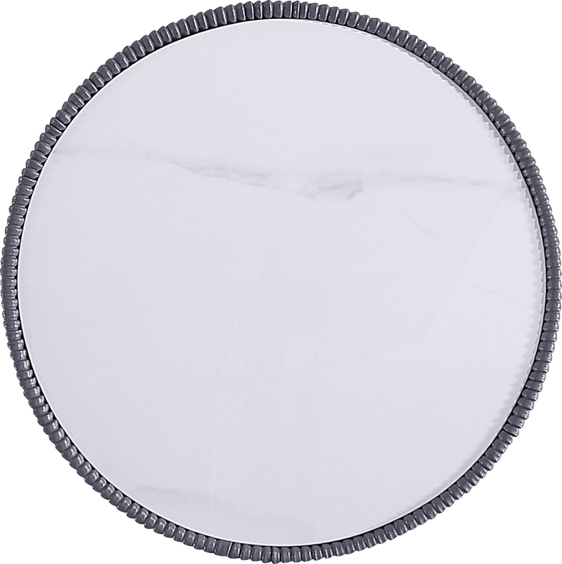 Broomcage III Gray End Table - Image 5