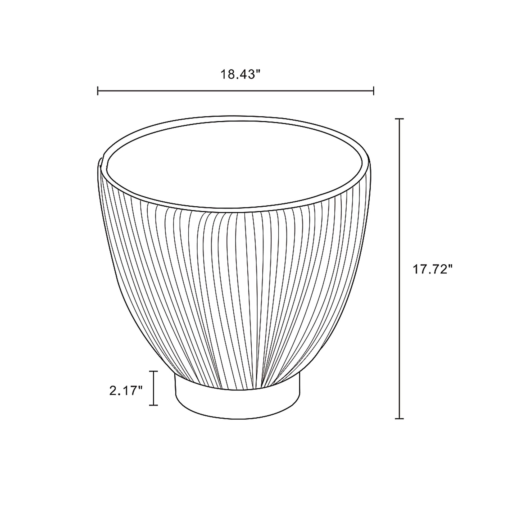 Broomcage III Orange End Table - Image 7