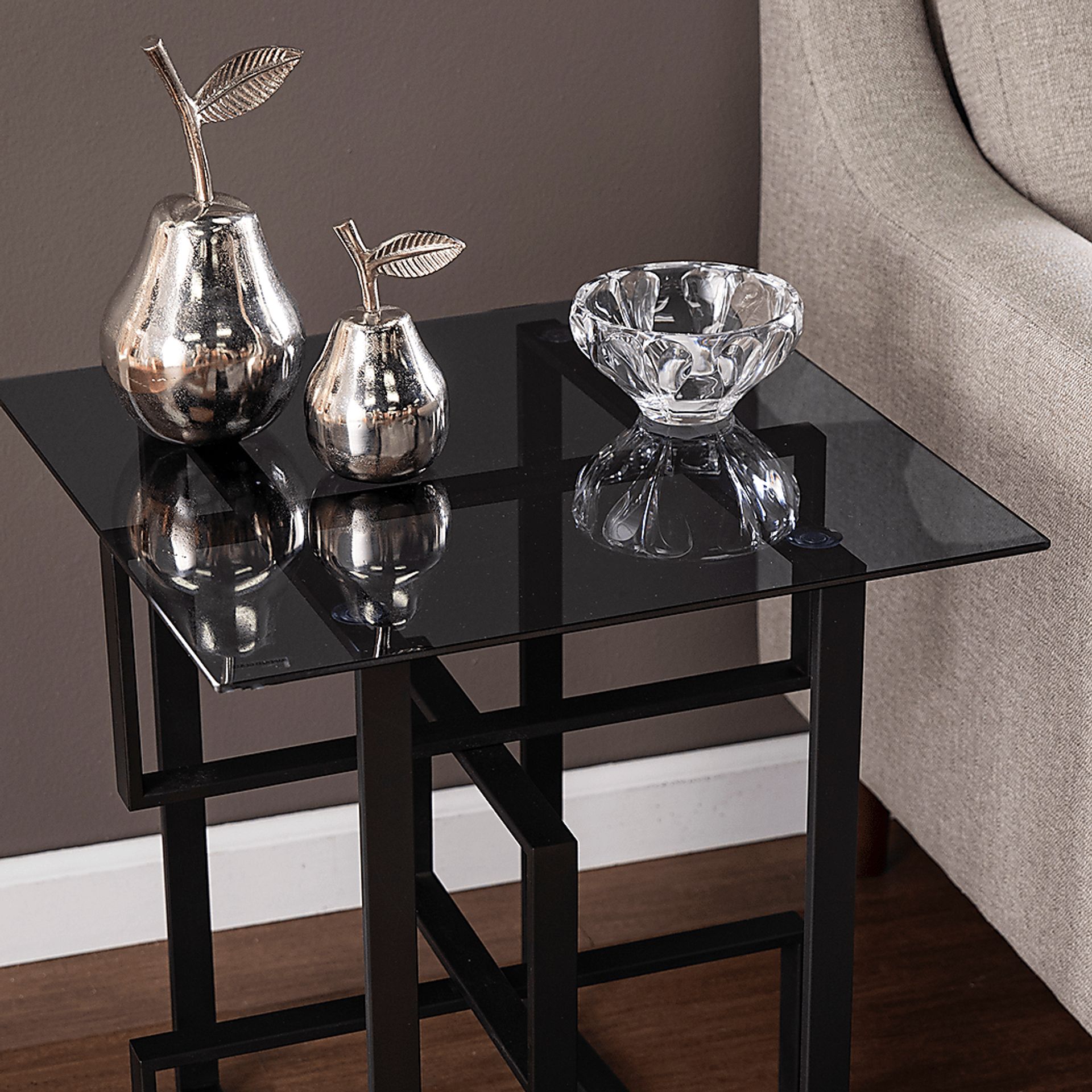 Broomsedge Black Accent Table - Image 4