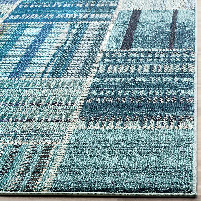 Brooten Blue 6'7 x 9'2 Rug - Thumbnail - Image 3