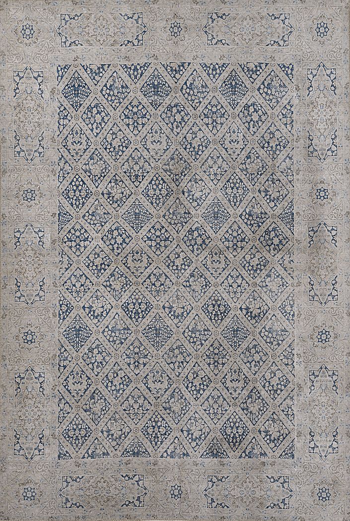 Brosseau Blue 3' x 5' Rug