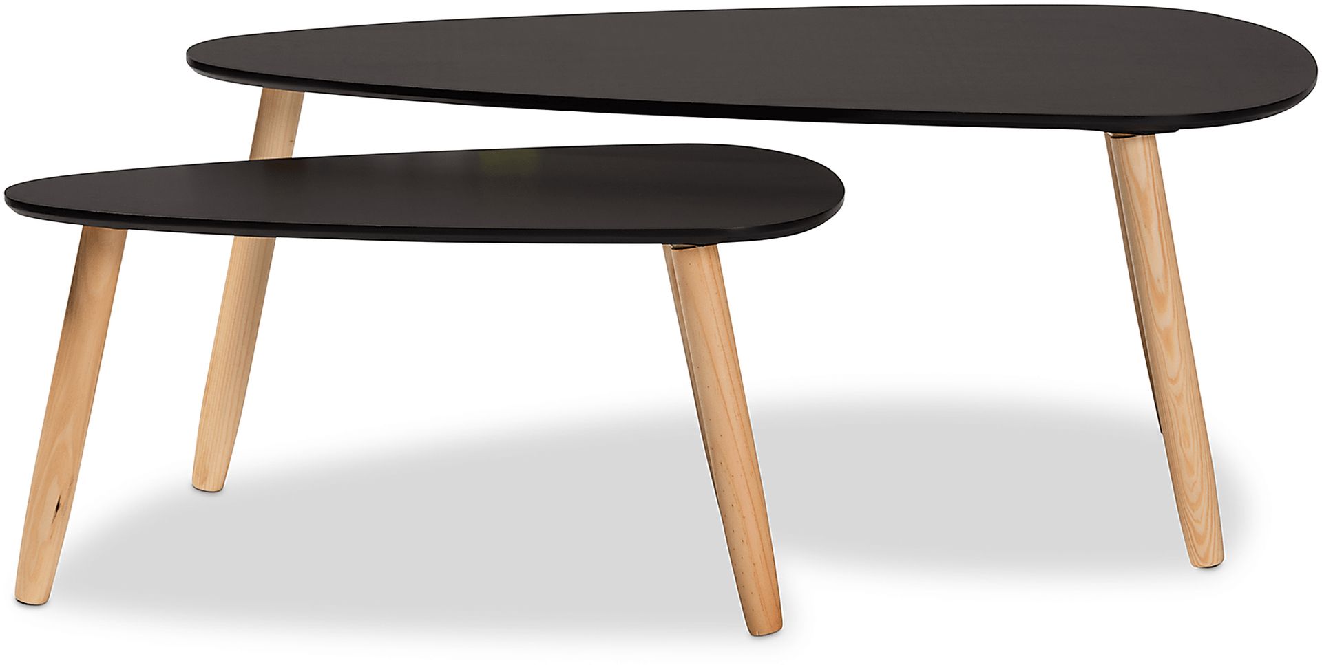 Brotherton Black Cocktail Table, Set of 2 - Image 2