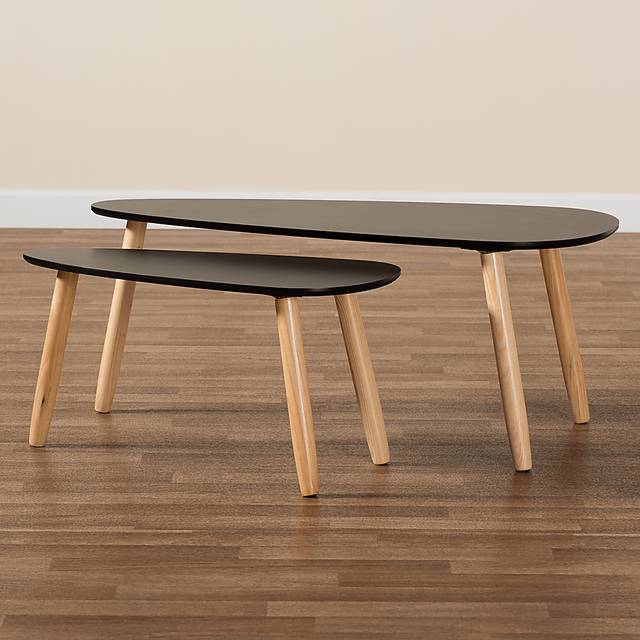 Brotherton Black Cocktail Table, Set of 2 - Thumbnail - Image 6