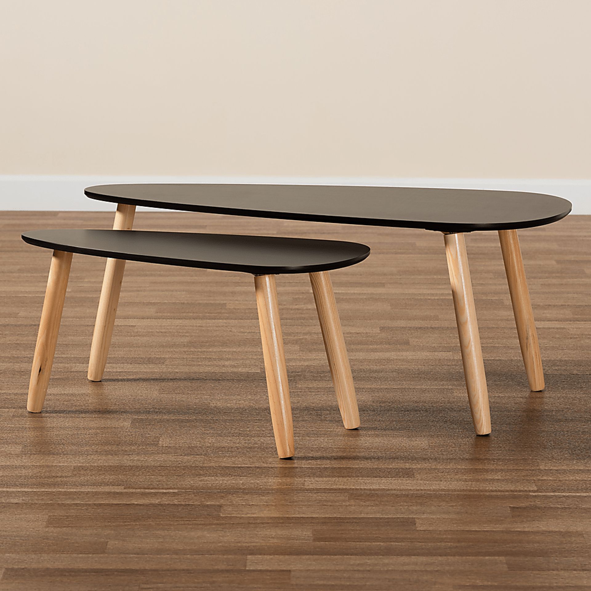 Brotherton Black Cocktail Table, Set of 2 - Image 6