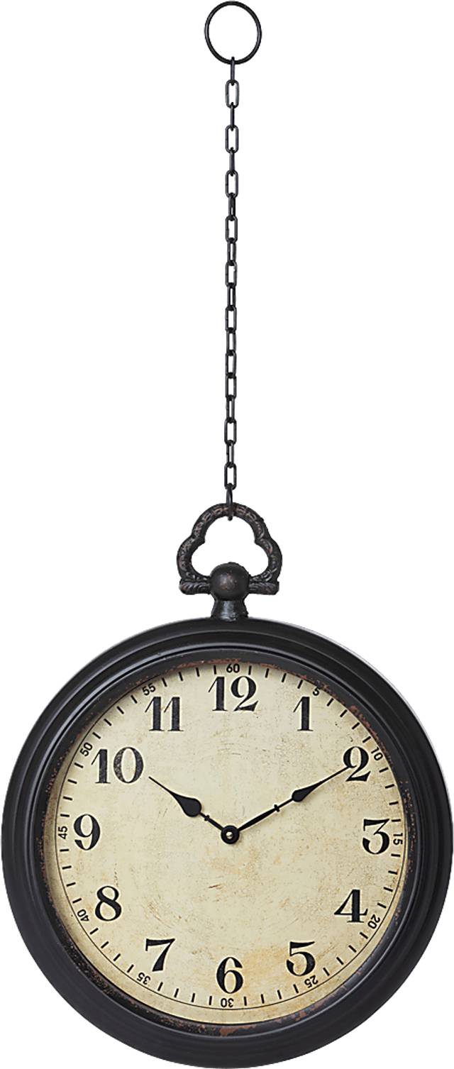 Brotman Black Wall Clock - Thumbnail - Image 1