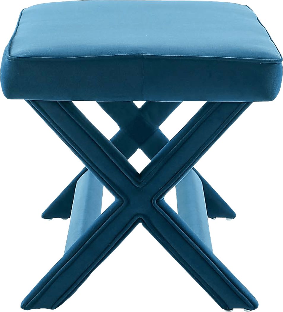 Brougham II Blue Bench