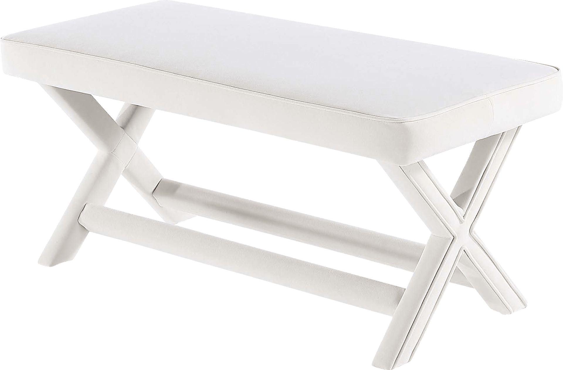 Brougham II Cream Bench - Image 4