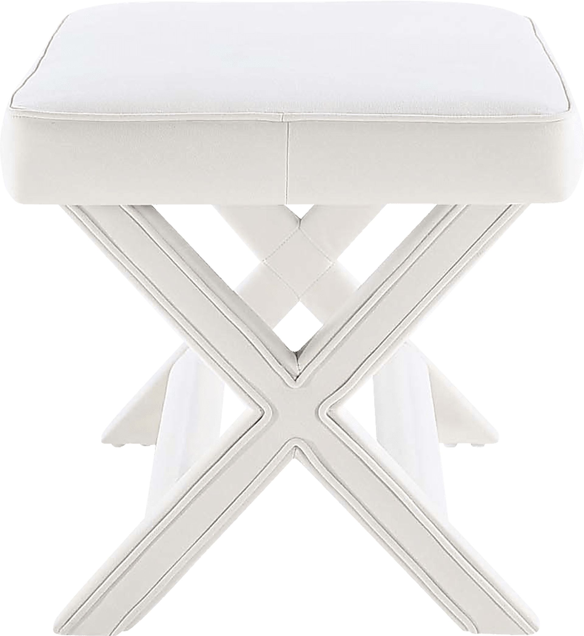 Brougham II Cream Bench - Image 6