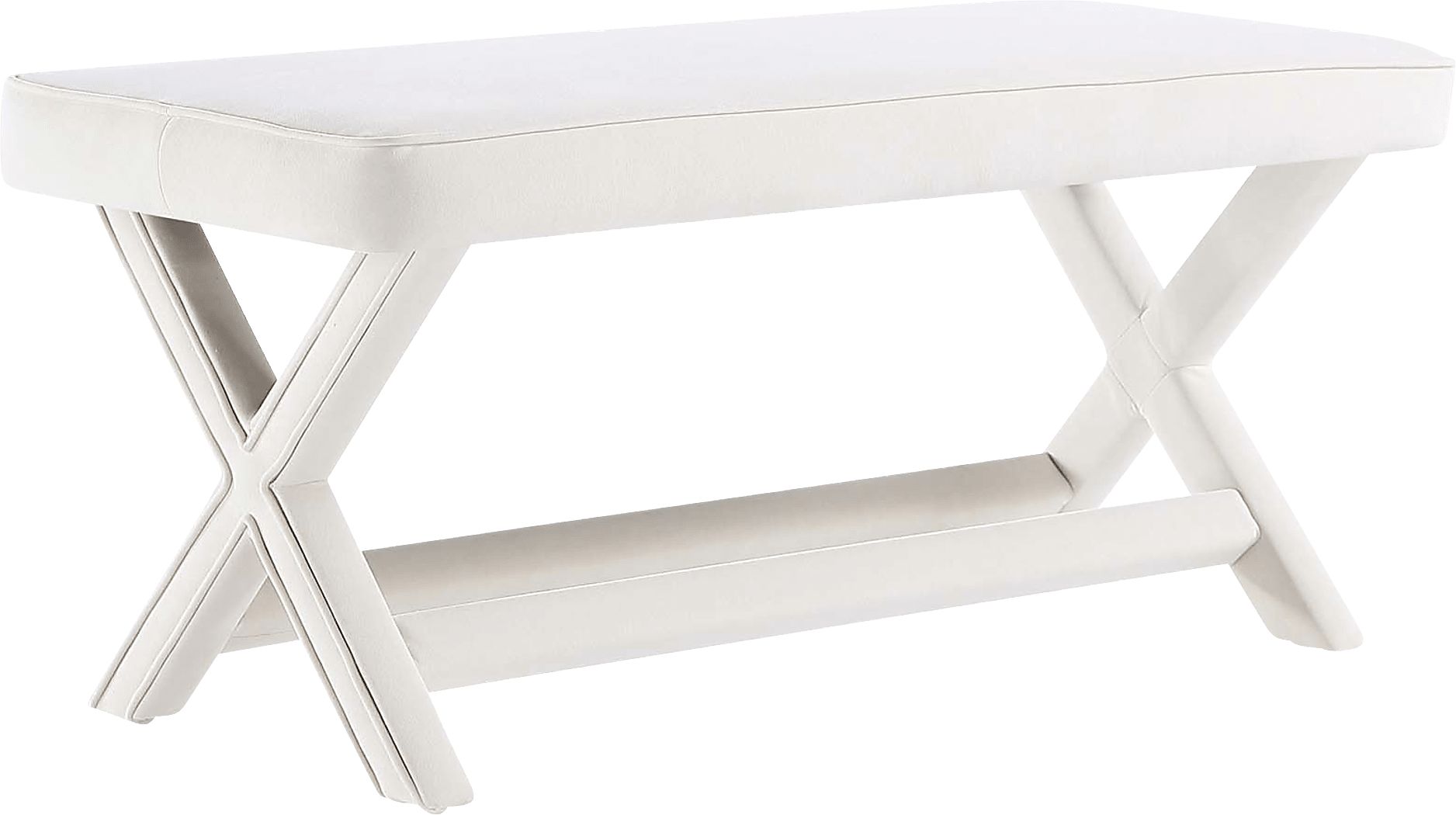 Brougham II Cream Bench