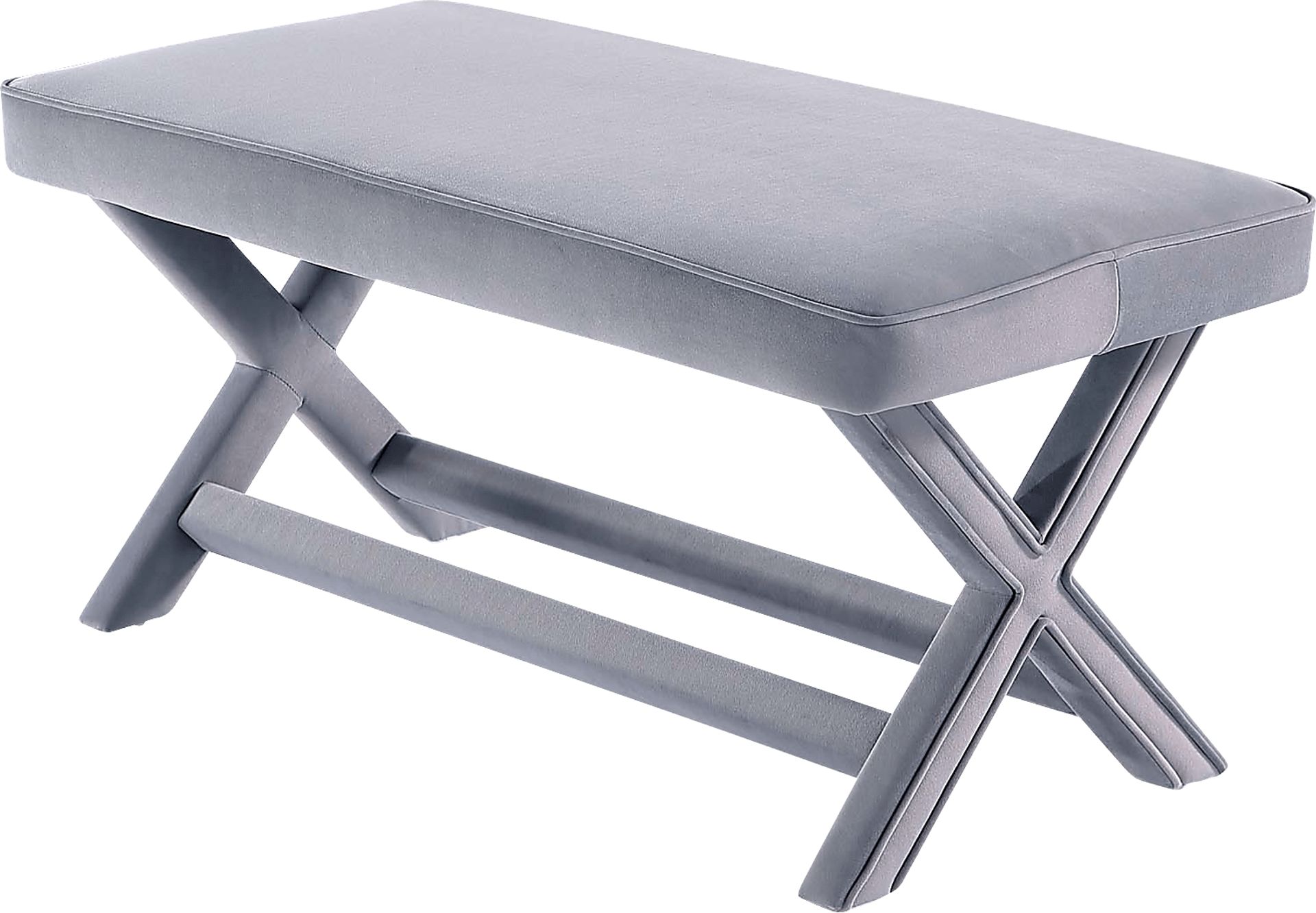 Brougham II Gray Bench - Image 4