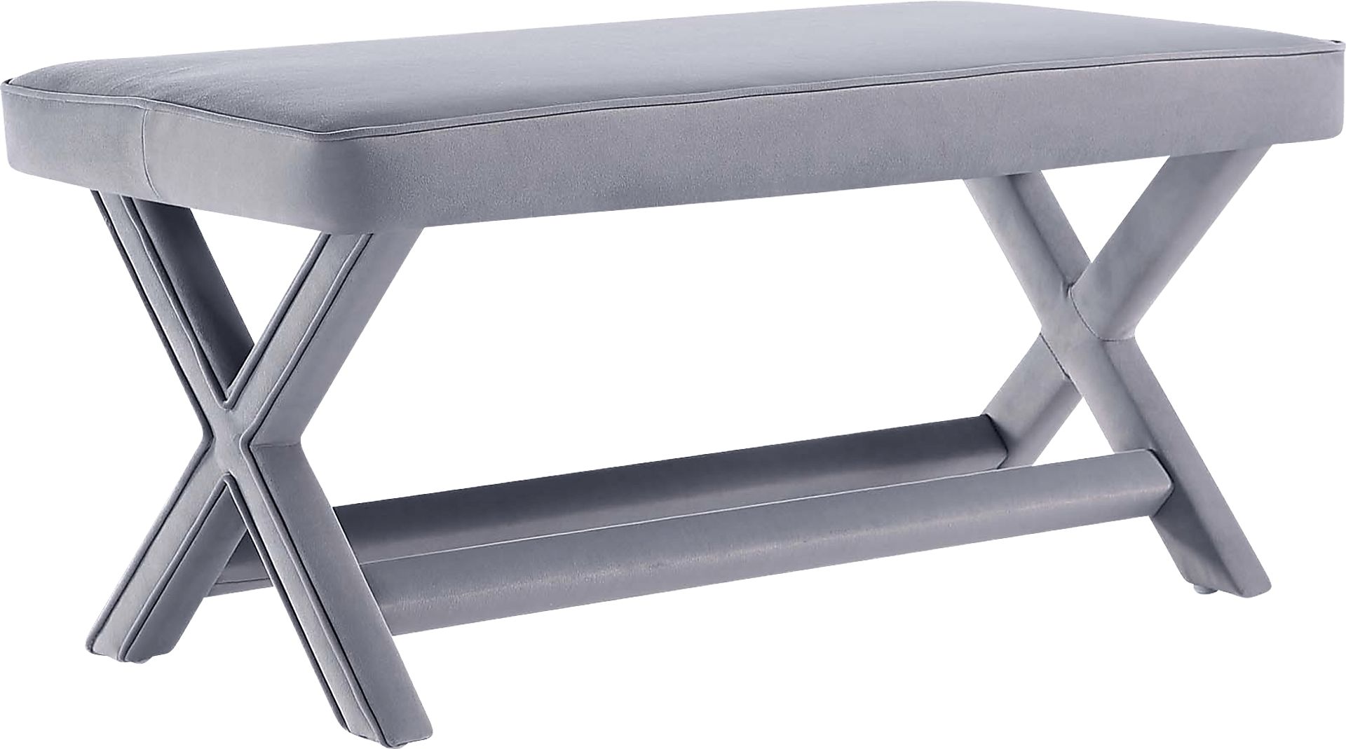 Brougham II Gray Bench - Image 1