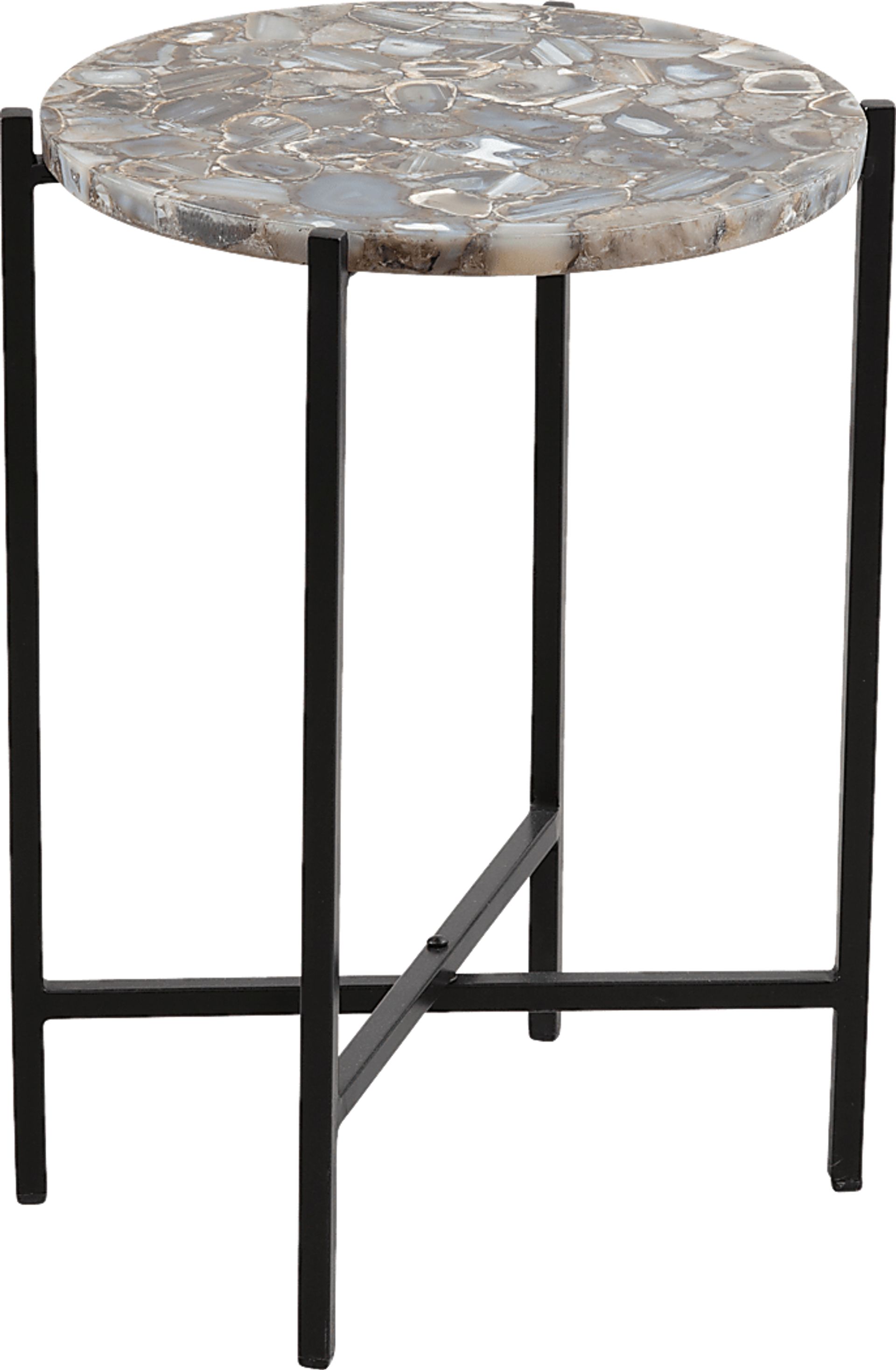 Brouilette Black Accent Table - Image 1