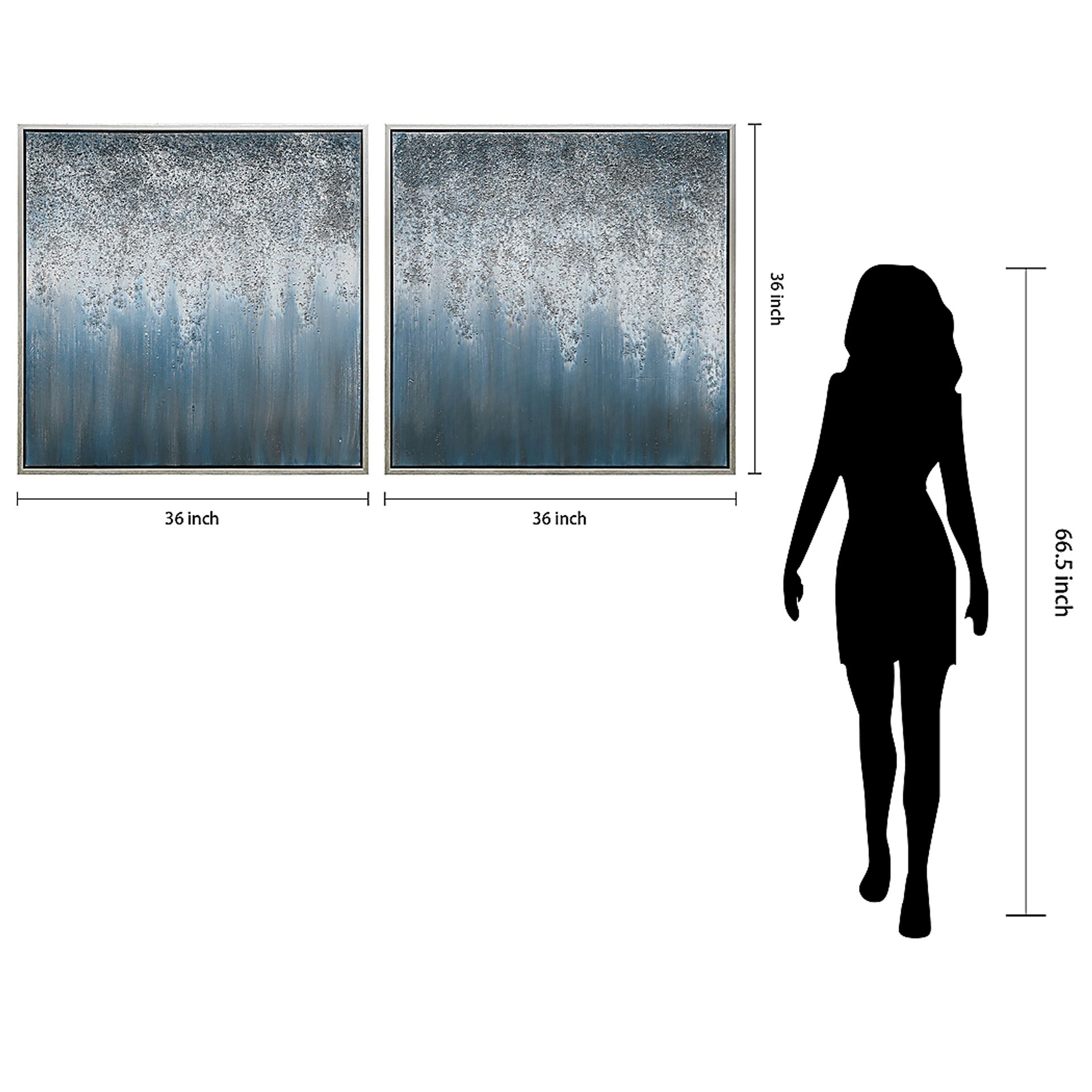 Brouillette Multi Artwork, Set of 2 - Image 8