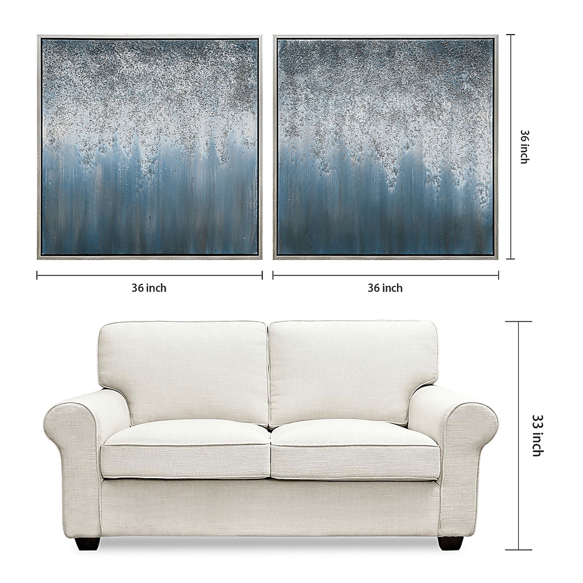 Brouillette Multi Artwork, Set of 2 - Image 9