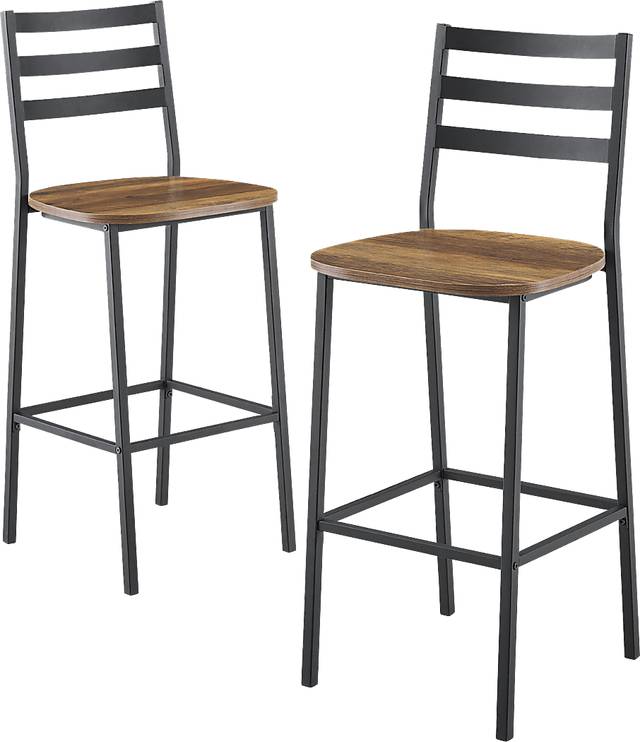 Brownsboro Brown Counter Height Stool, Set of 2 - Thumbnail - Image 1