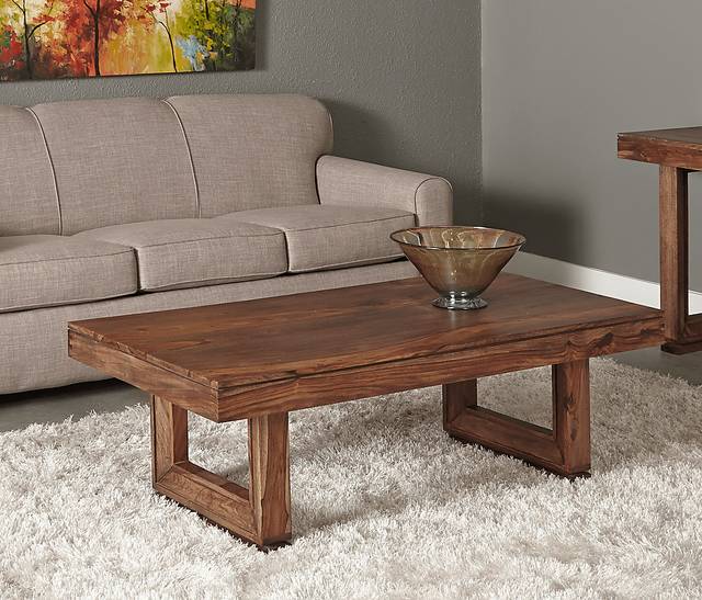 Brownstone Nut Brown Cocktail Table - Thumbnail - Image 3