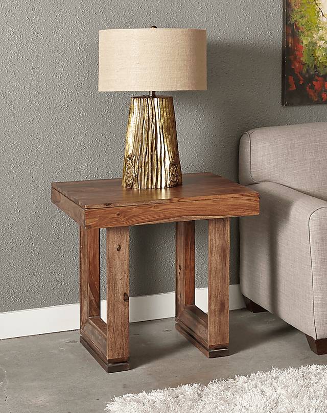 Brownstone Nut Brown End Table - Thumbnail - Image 2