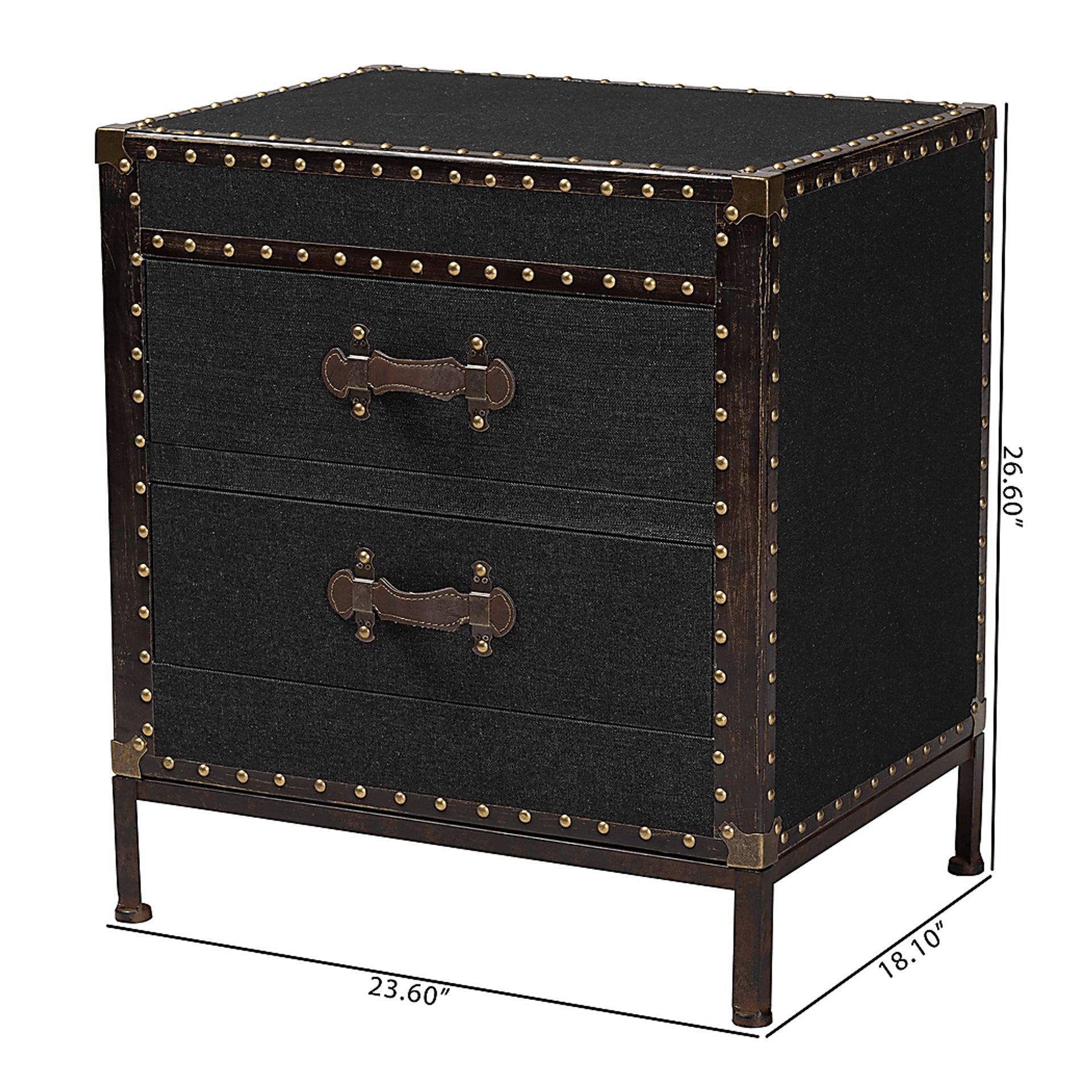 Brownsy I Black End Table - Image 3