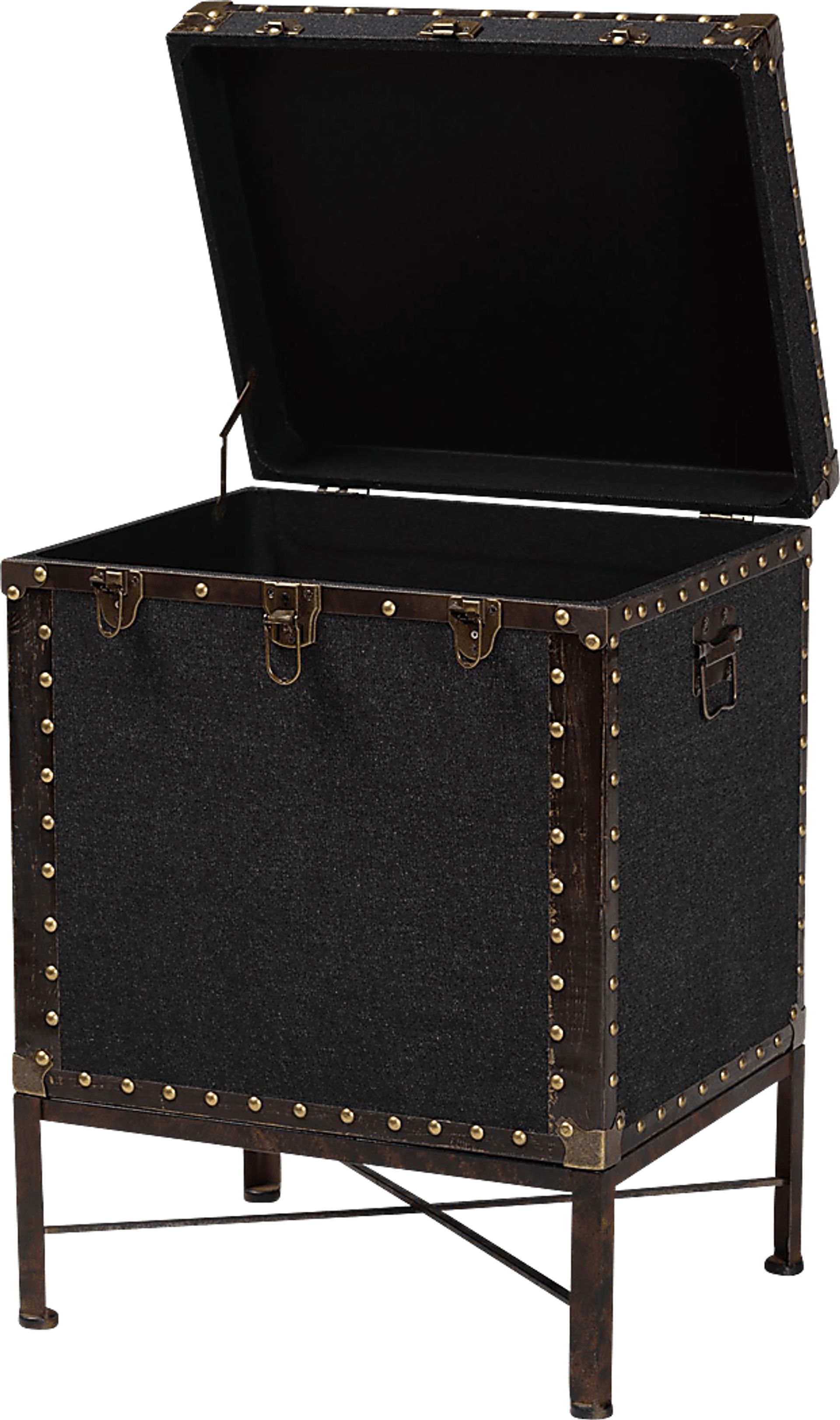 Brownsy II Black End Table - Image 4