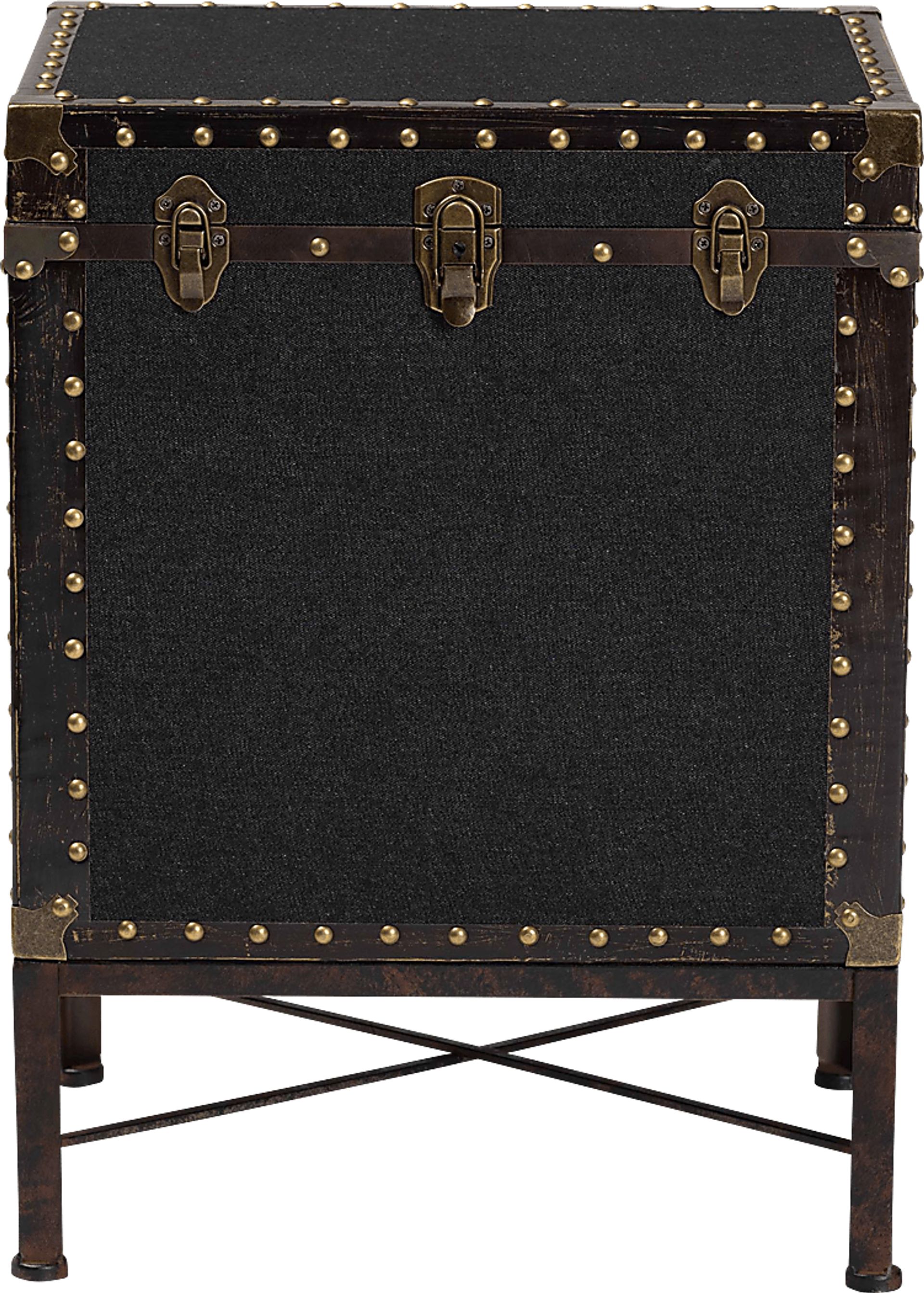 Brownsy II Black End Table - Image 5