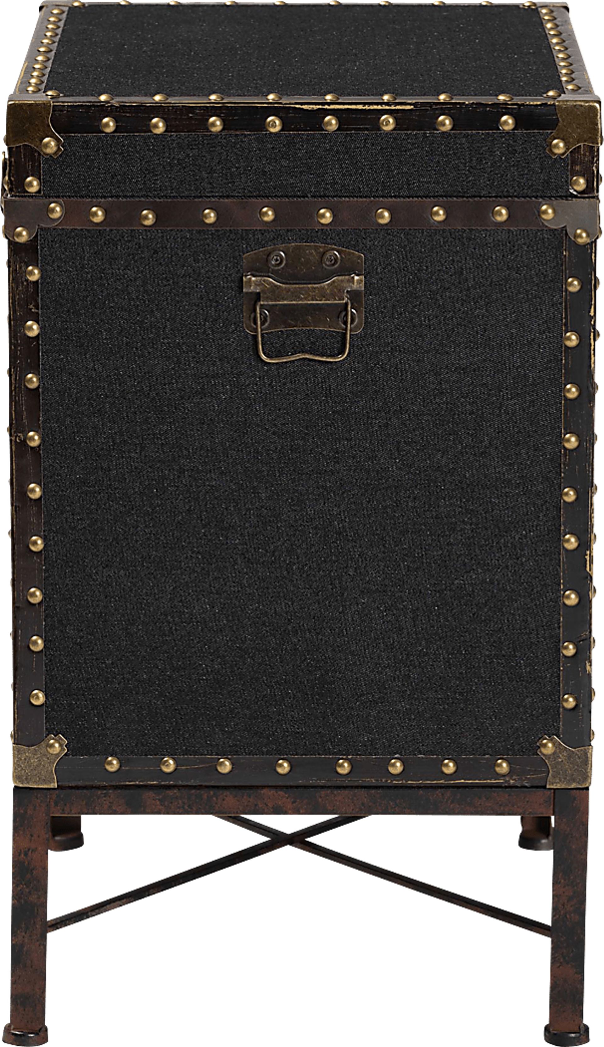 Brownsy II Black End Table - Image 6