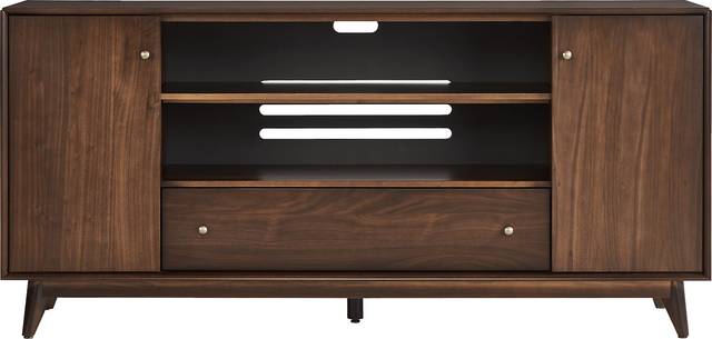 Broxbern Walnut 76 in. Console - Thumbnail - Image 1