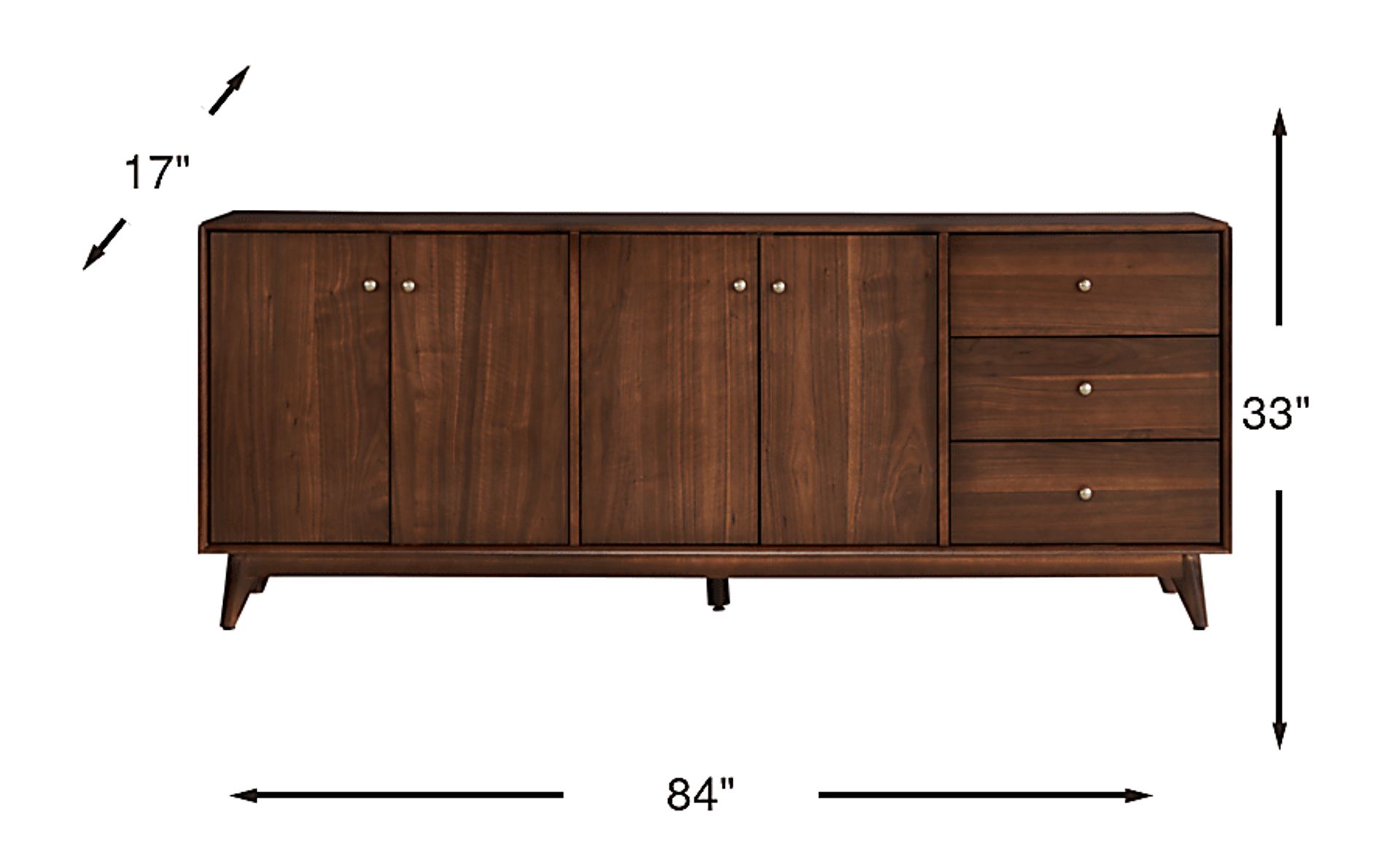 Dimension Image. Please refer to the Dimension Tab on this page for dimension details.