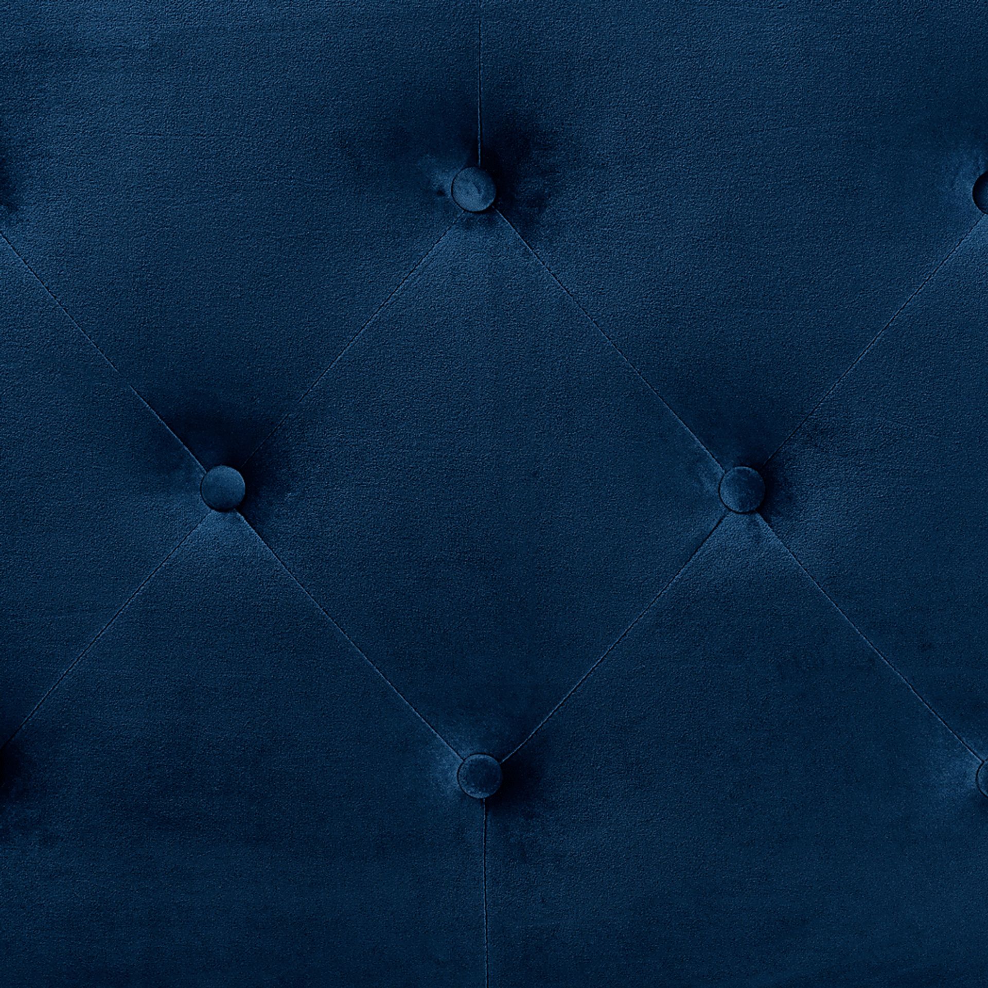 Broxbourne Navy Blue Queen Upholstered Headboard - Image 4
