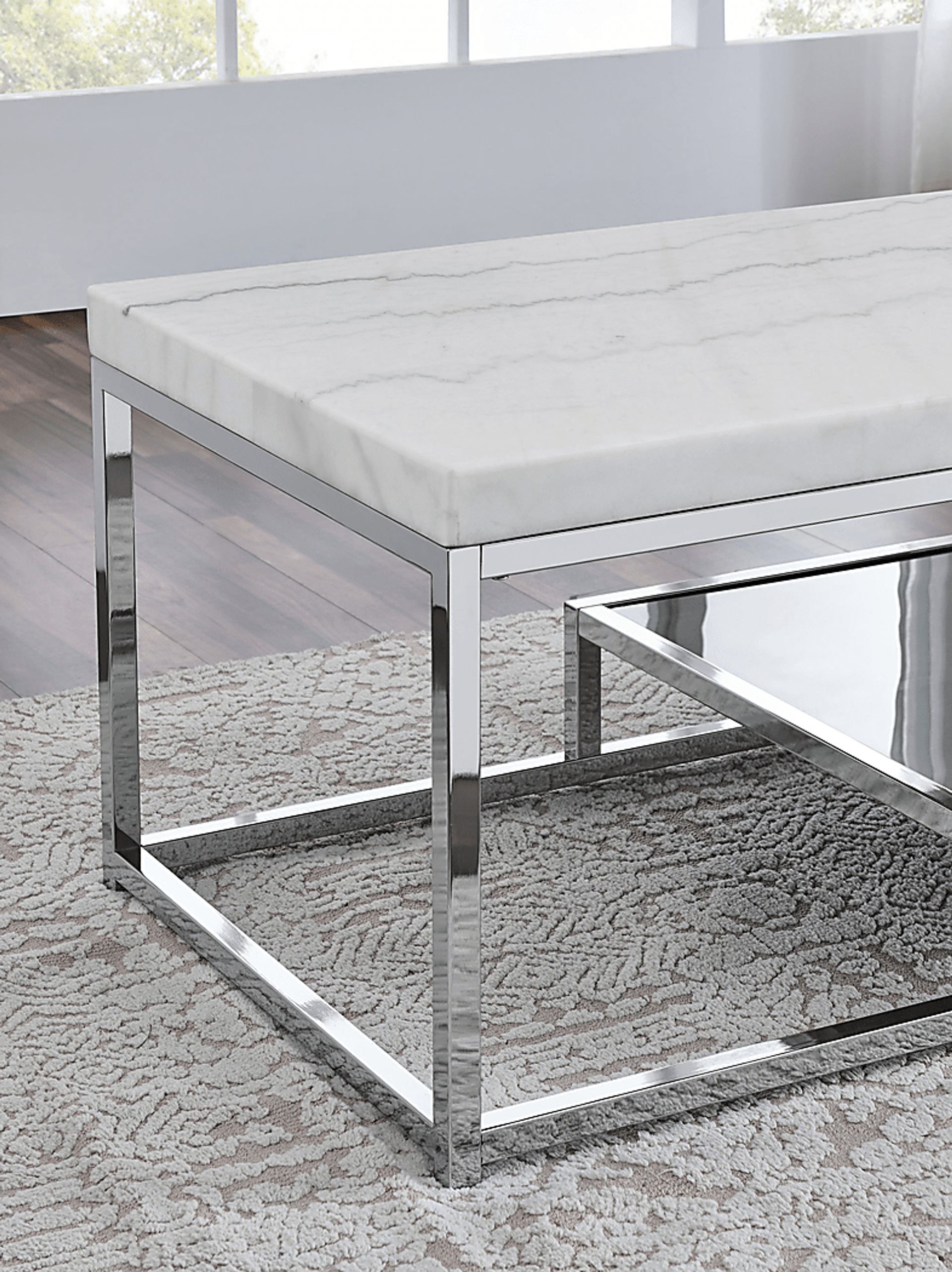 Brudertonas White Cocktail Table - Image 3