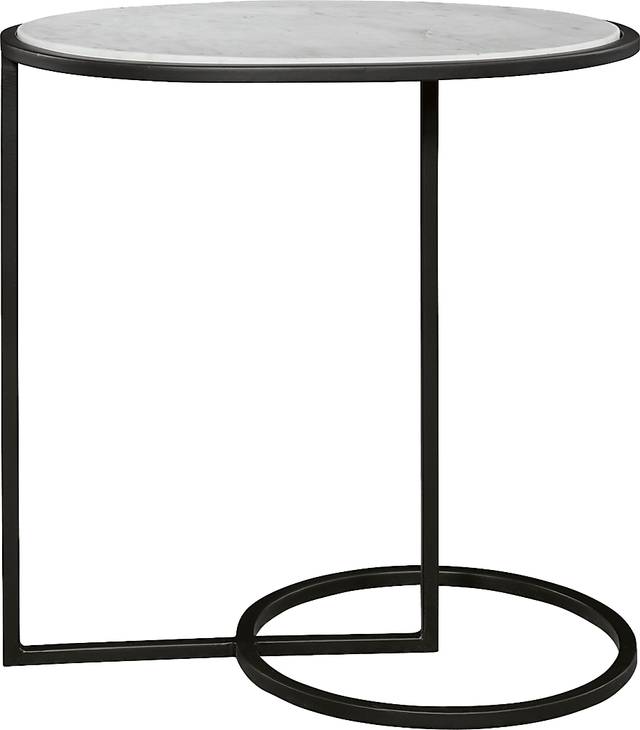 Bruhilde Black Accent Table - Thumbnail - Image 5