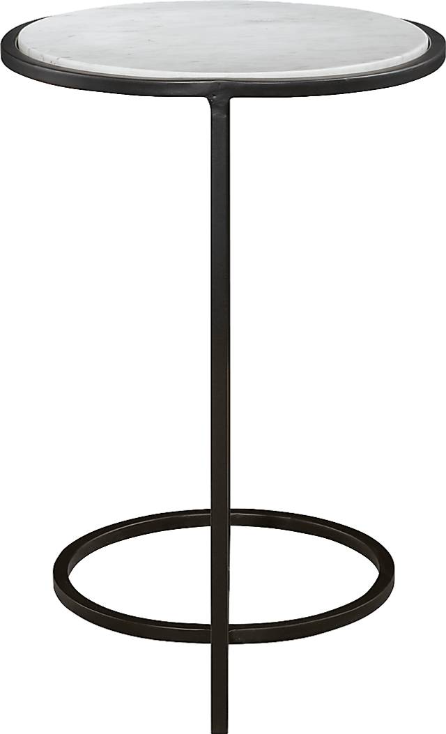 Bruhilde Black Accent Table - Thumbnail - Image 6