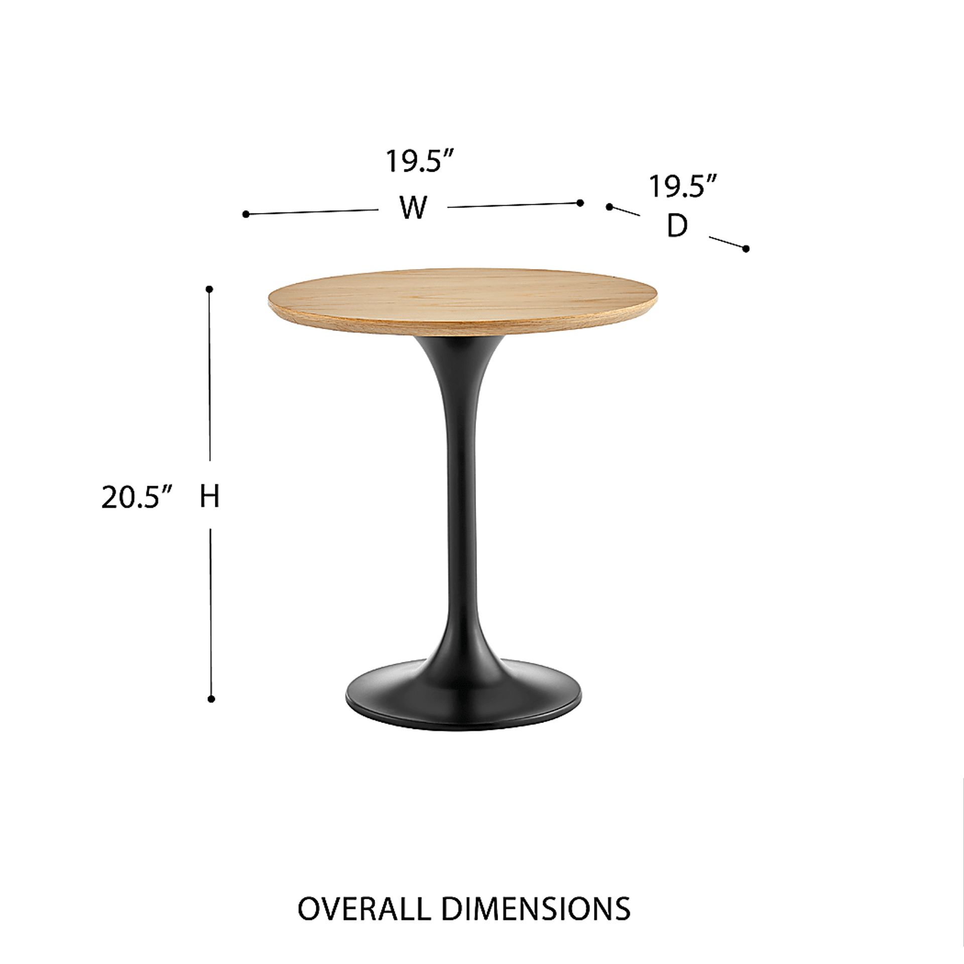 Bruine I Oak Brown End Table - Image 5