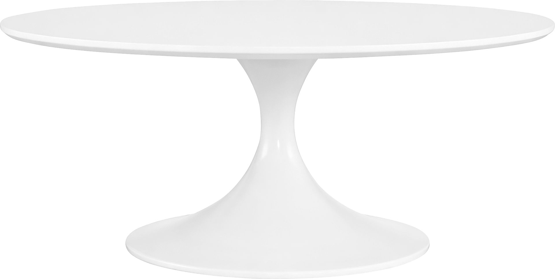 Bruine III White Cocktail Table - Image 1