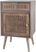 Brumana Gray 1 Drawer Accent Cabinet