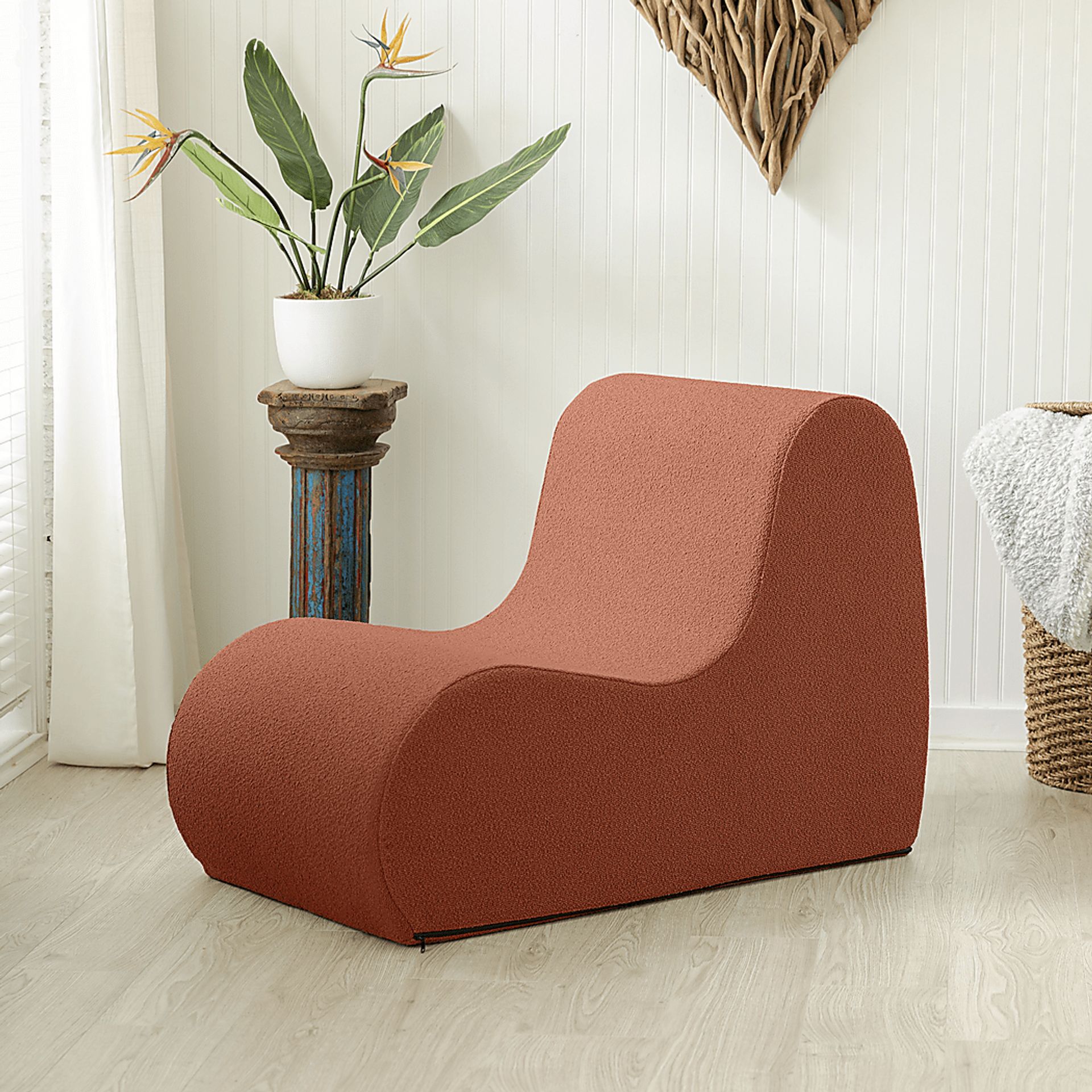Brumley Terracotta Accent Chair - Image 3