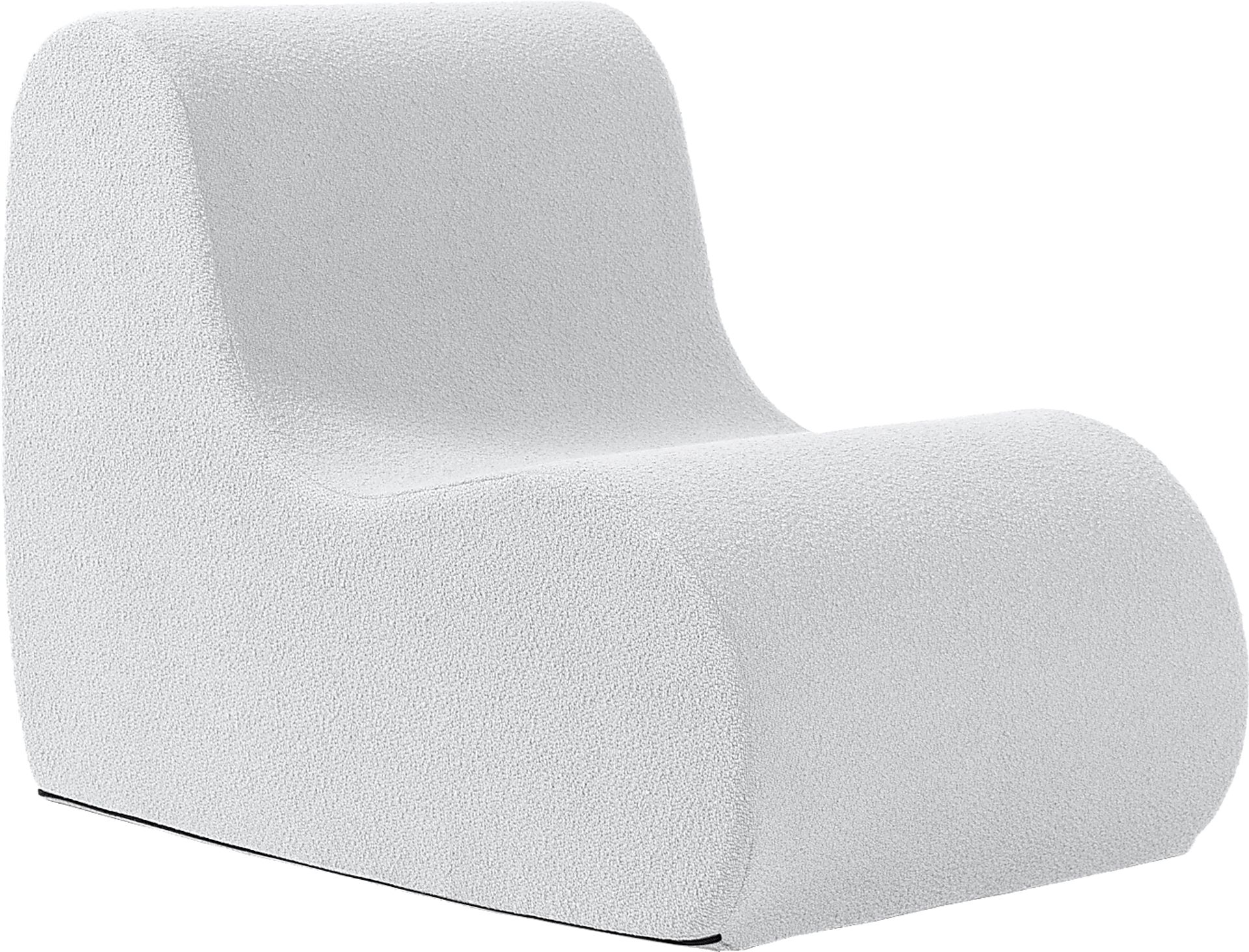 Brumley White Accent Chair - Image 1