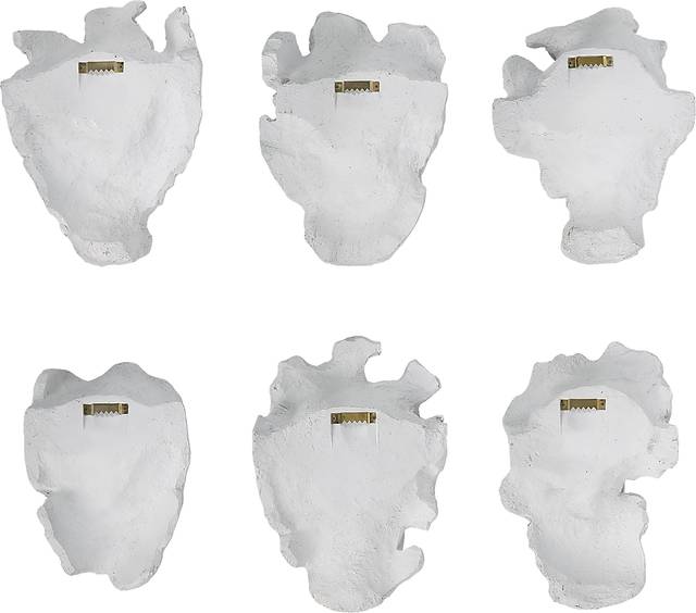 Brummi White Wall Decor, Set of 6 - Thumbnail - Image 5