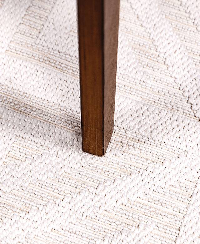 Brundidge White 7'10 x 10'10 Rug - Thumbnail - Image 4