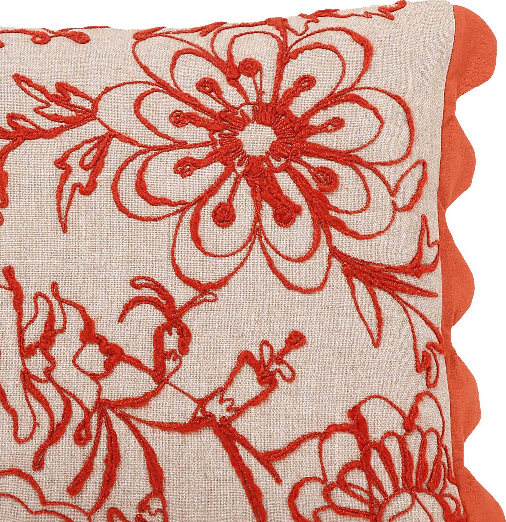 Brundisi Orange Accent Pillow - Thumbnail 2