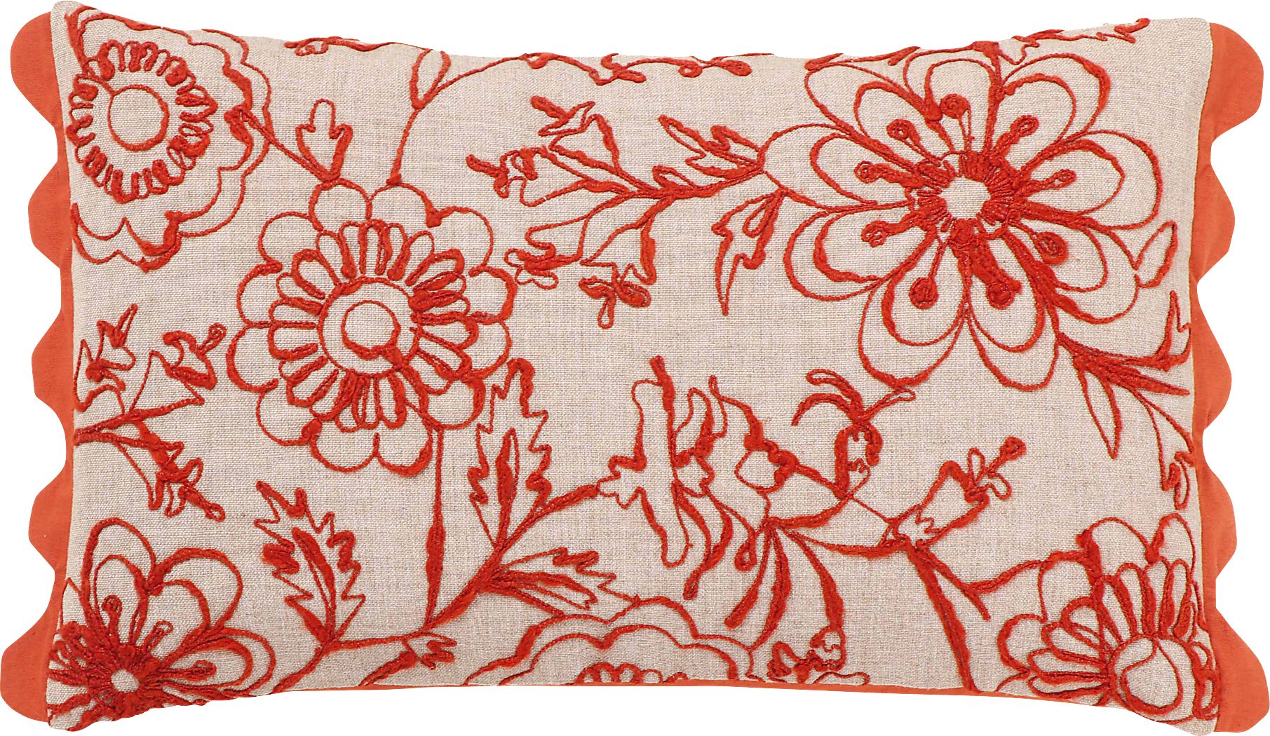 Brundisi Orange Accent Pillow