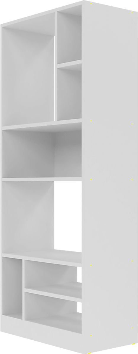 Brundrette II White Bookcase