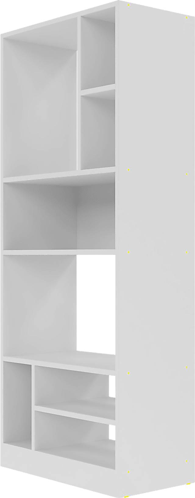 Brundrette II White Bookcase - Thumbnail - Image 5