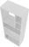 Brundrette II White Bookcase