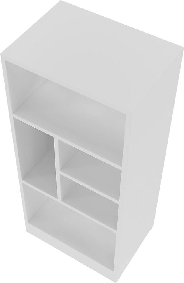 Brundrette III White Bookcase - Thumbnail - Image 7