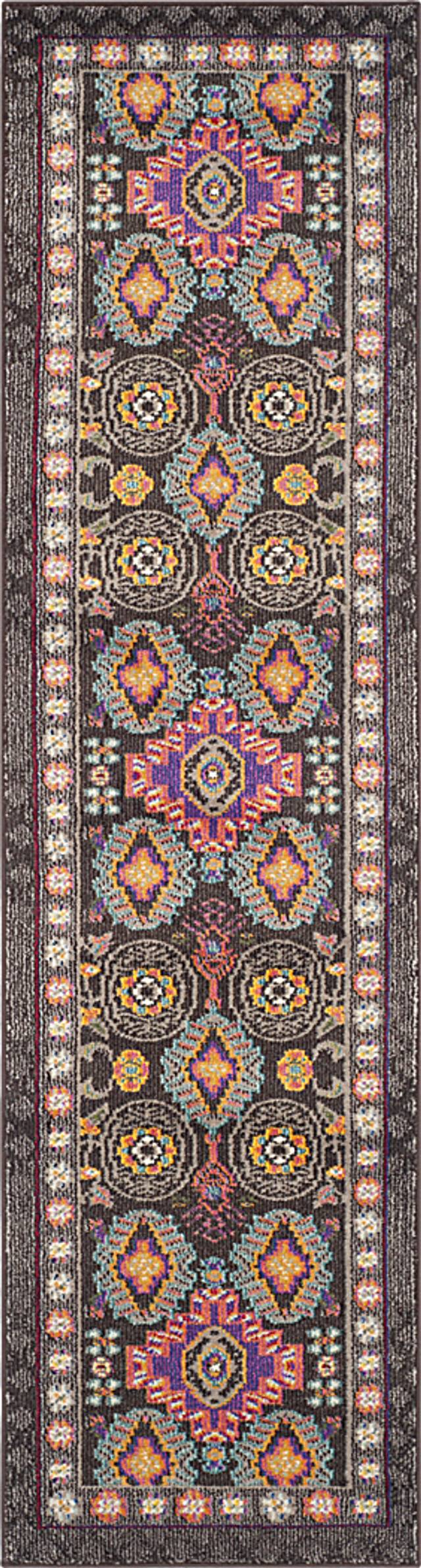 Brunelle Brown 2'2 x 10' Rug - Thumbnail - Image 1