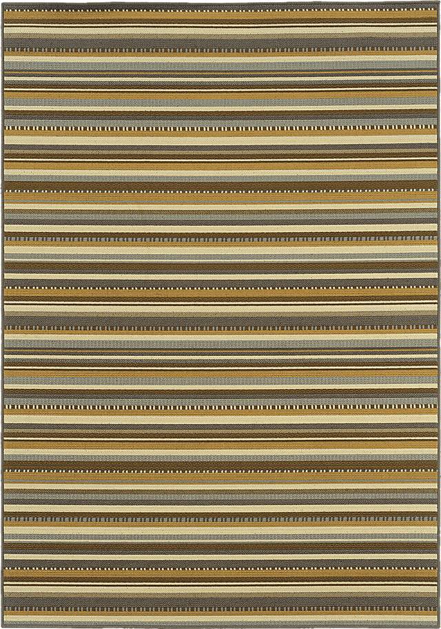Bruni Gray 7'10 x 10'10 Indoor/Outdoor Rug - Thumbnail - Image 1
