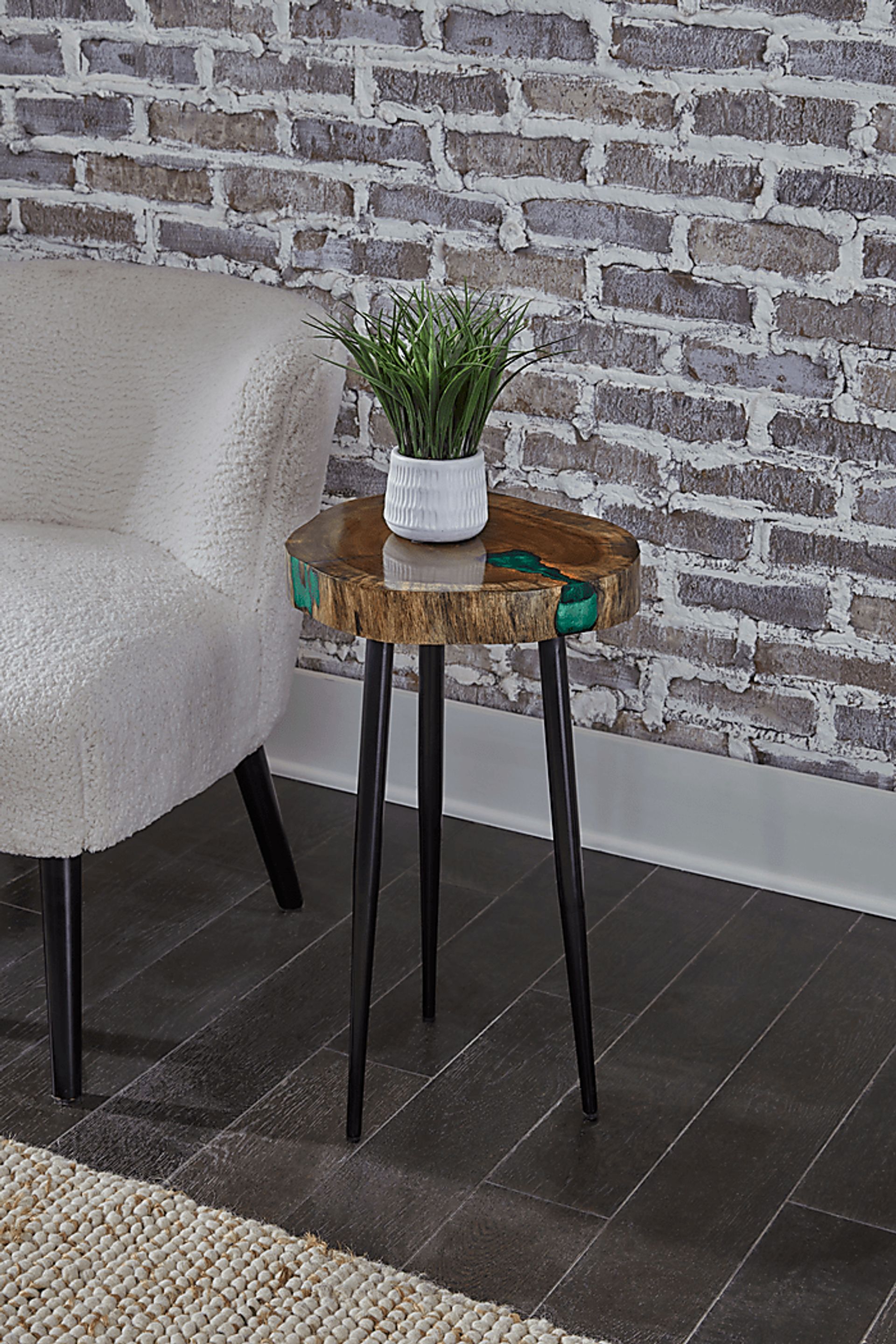 Bruning Brown Accent Table - Image 2