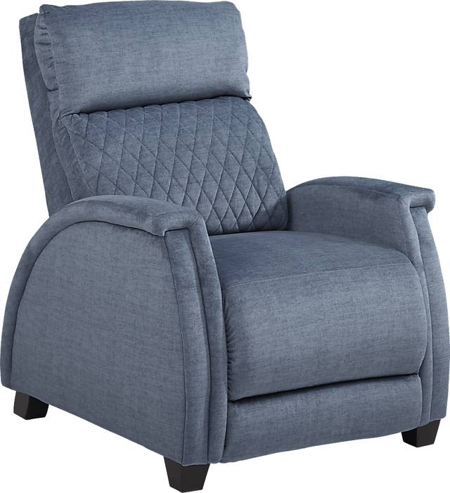 Brunning Blue Triple Power Recliner - Thumbnail - Image 1