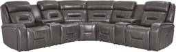 3 pc dual power reclining sectional