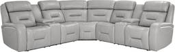 3 pc dual power reclining sectional
